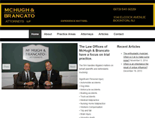 Tablet Screenshot of mchughbrancato.com